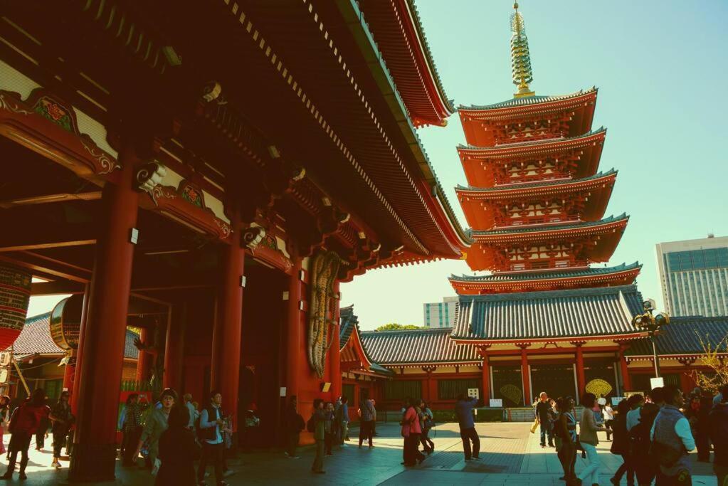 503 Oshiage Sta 3Mins Walk! Wi-Fi & Elevator 4Pax Apartment Tokyo Exterior photo