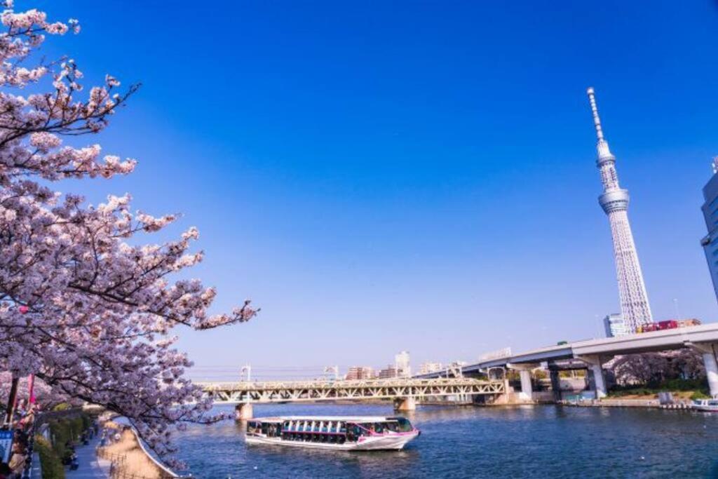 503 Oshiage Sta 3Mins Walk! Wi-Fi & Elevator 4Pax Apartment Tokyo Exterior photo