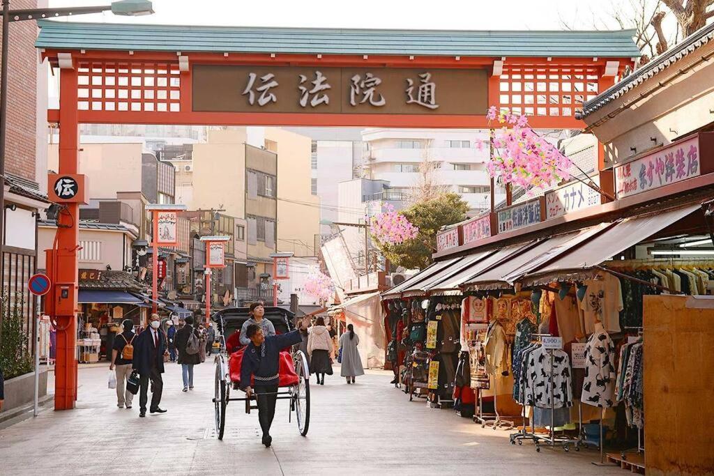 503 Oshiage Sta 3Mins Walk! Wi-Fi & Elevator 4Pax Apartment Tokyo Exterior photo