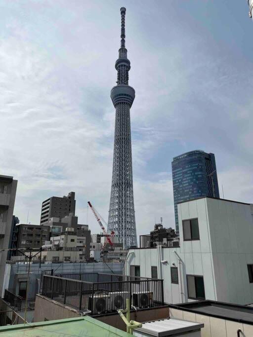 503 Oshiage Sta 3Mins Walk! Wi-Fi & Elevator 4Pax Apartment Tokyo Exterior photo